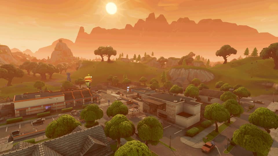 Fortnite mountains greasy grove