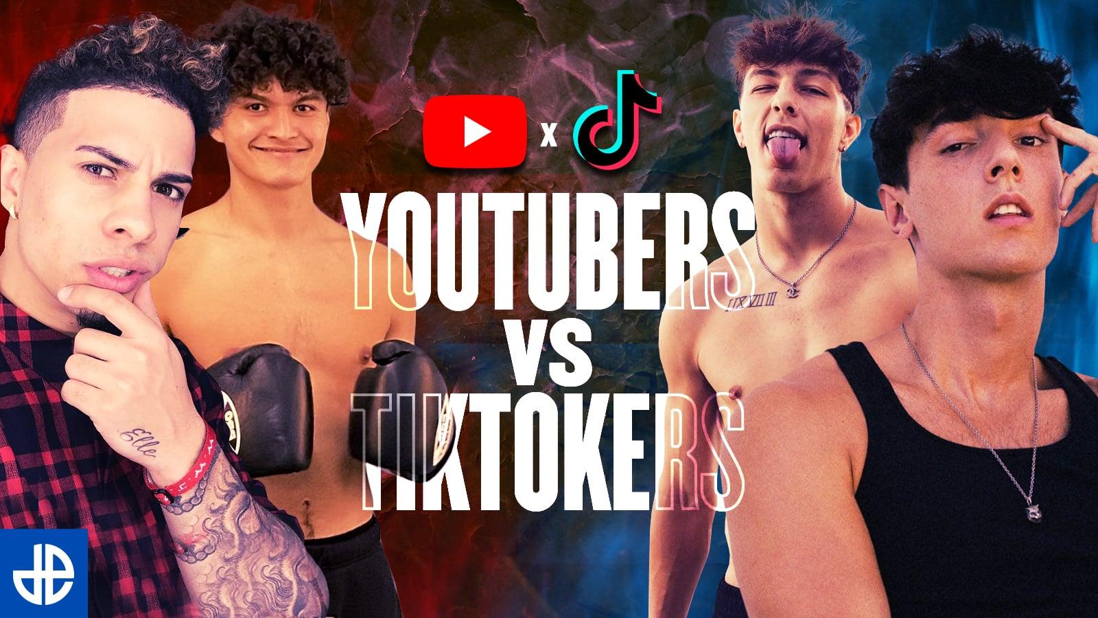 YouTubers vs TikTokers boxing match