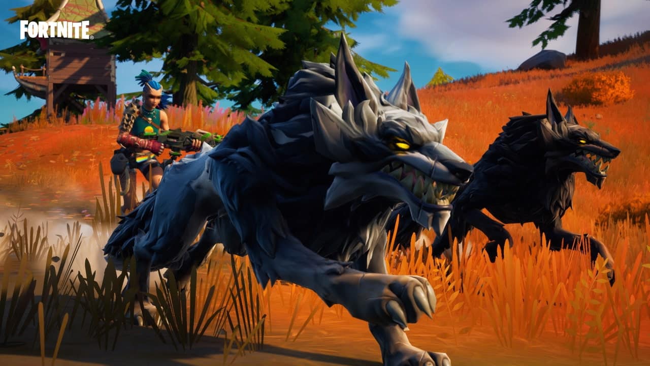wolves and other wild animals are in fortnite season 6