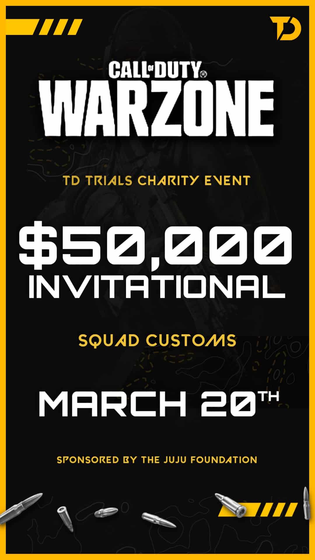 team diverge warzone charity tournament