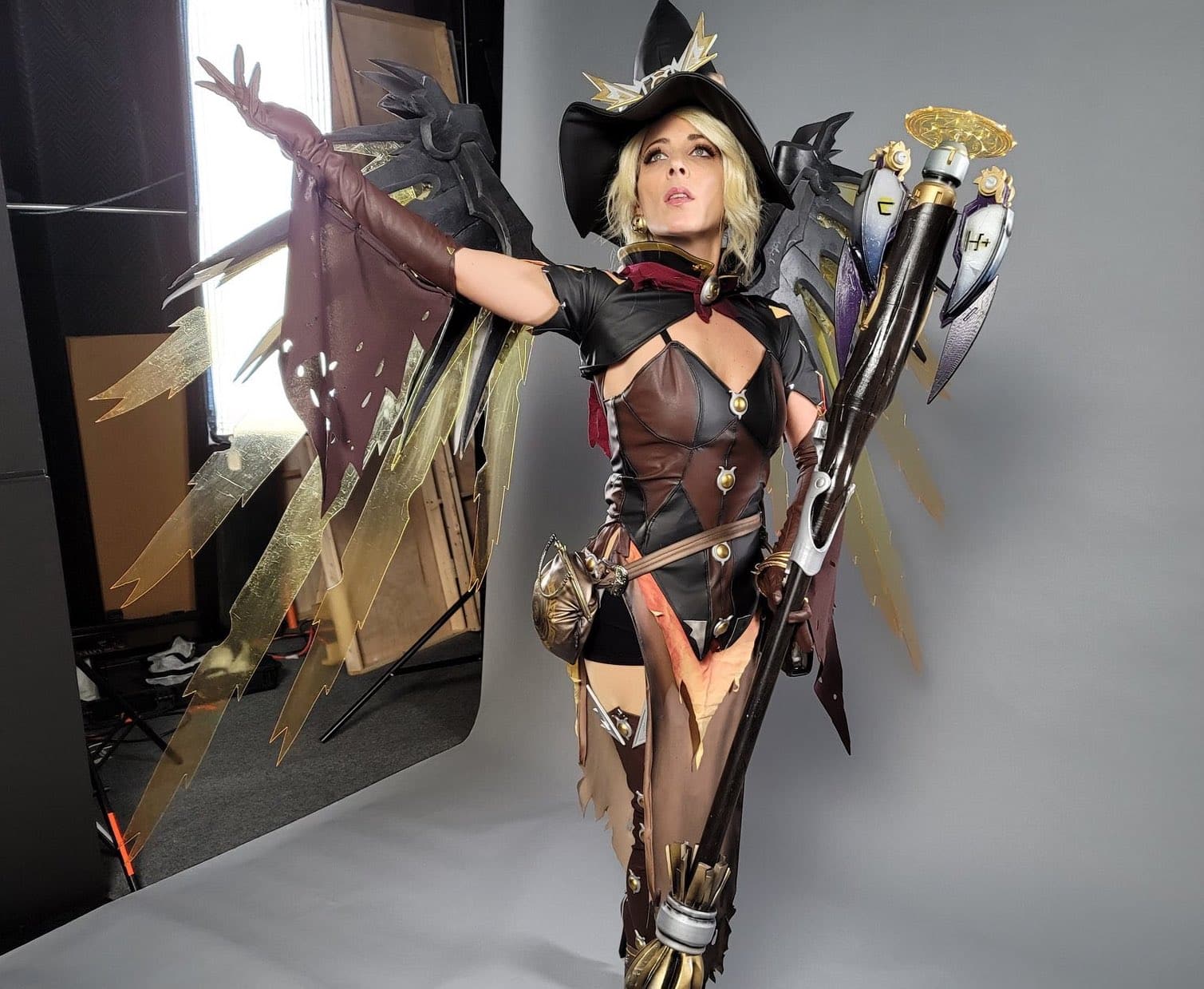 Lucie Pohl Witch Mercy cosplay