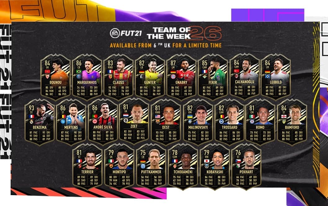 FIFA 21 Team of the week 26