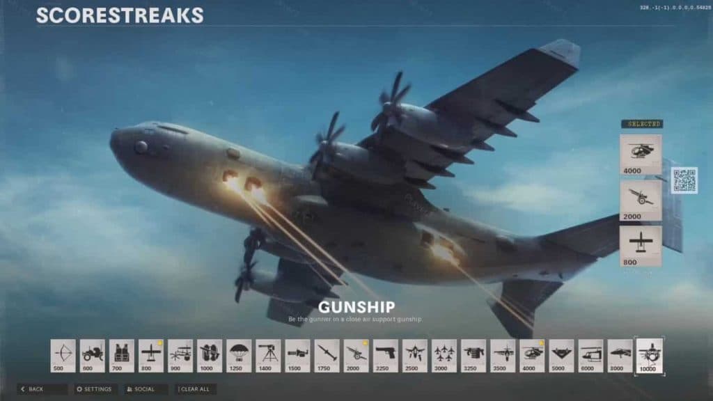 Black Ops Cold War Gunship killstreak