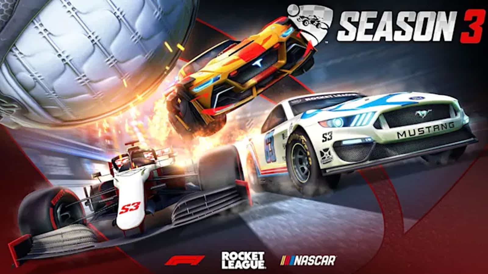 Rocket League Season 3 F1 NASCAR