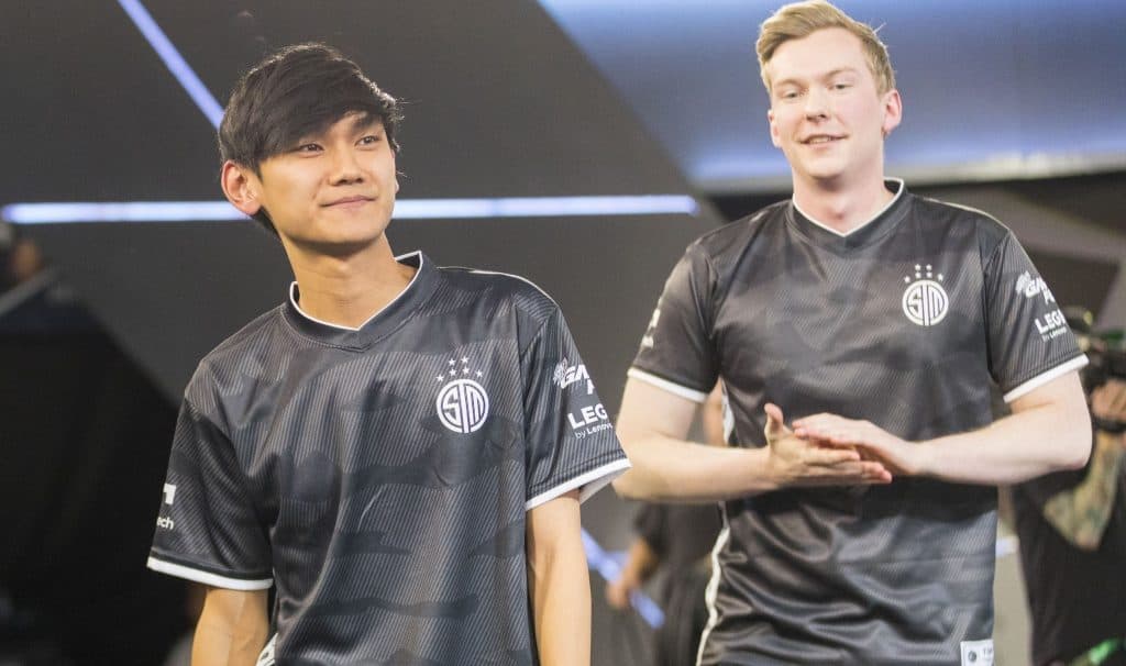 Lost playing for TSM Academy with Akadiaan in LCS 2020