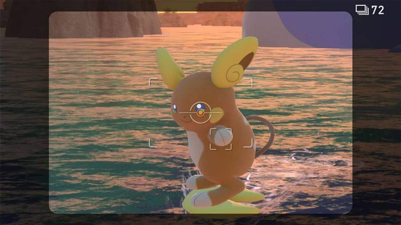 alolan raichu in new pokemon snap