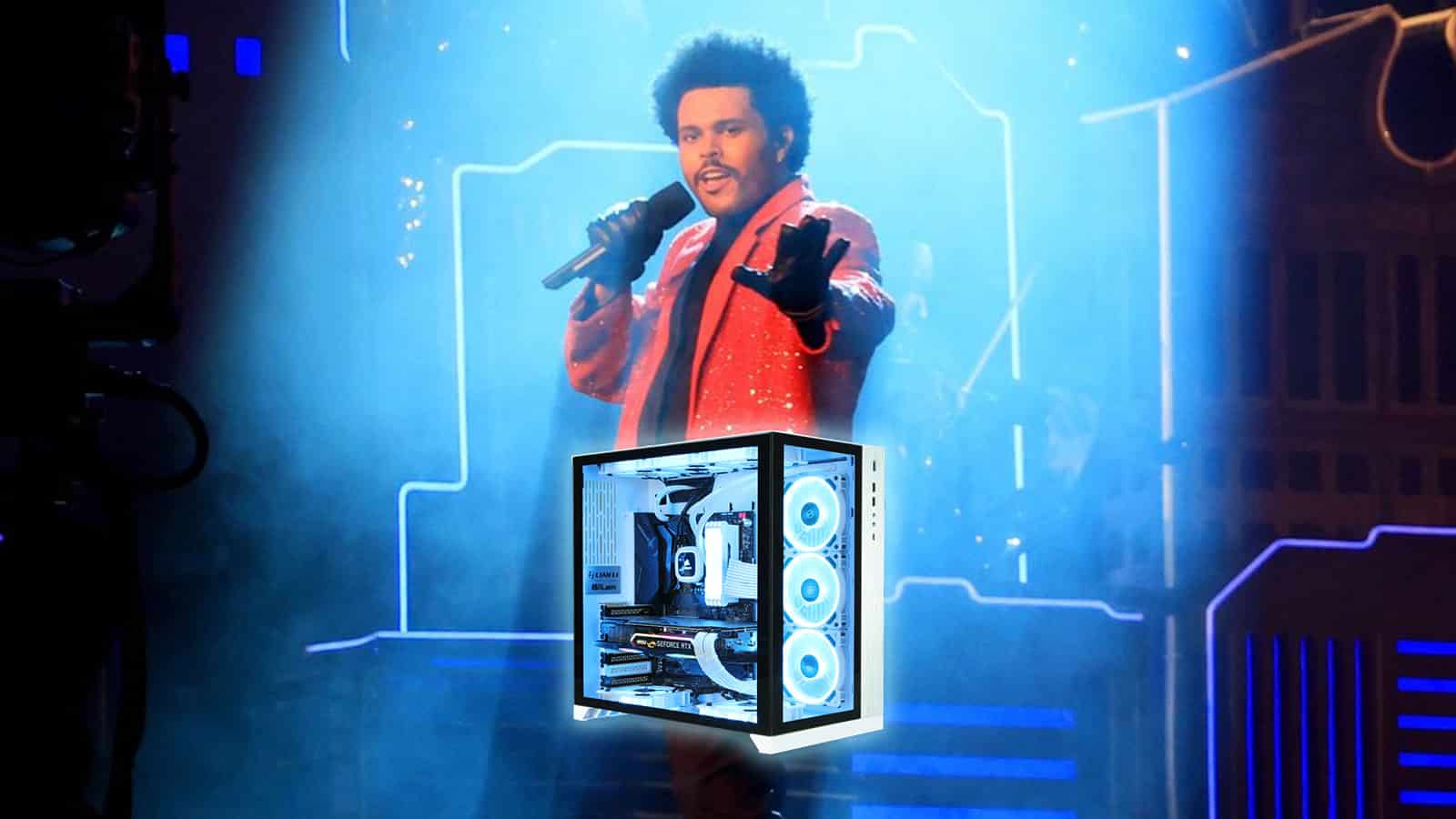 The Weeknd gaming PC