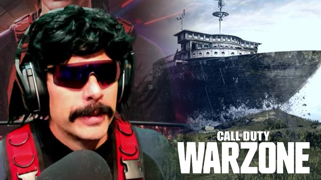 Dr Disrespect Warzone Ship