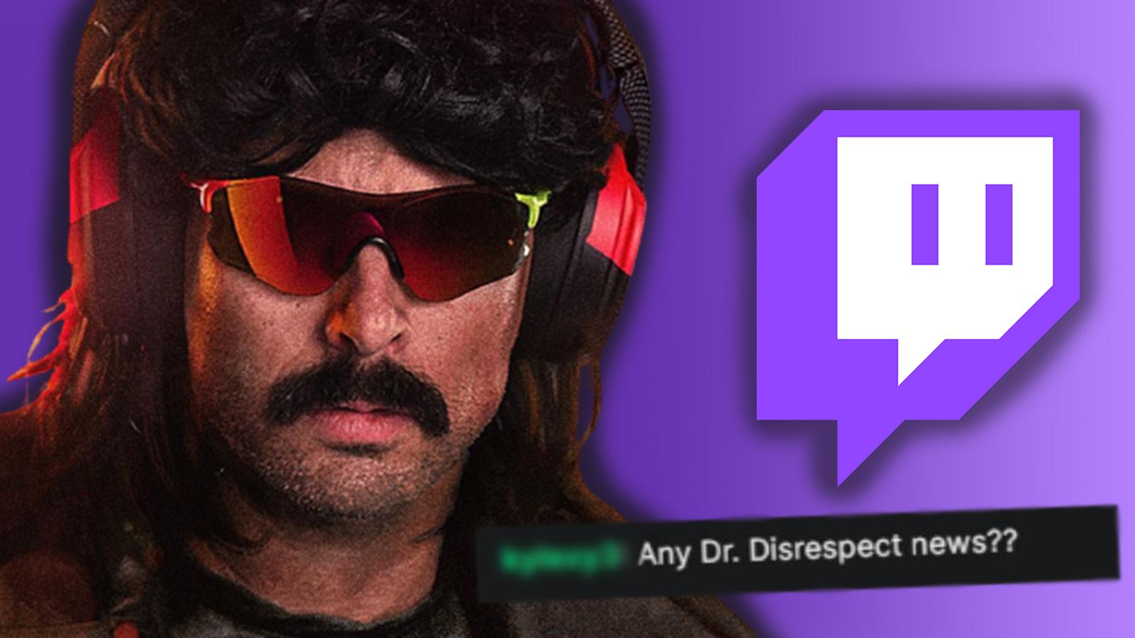 Twitch responds to Dr Disrespect ban question