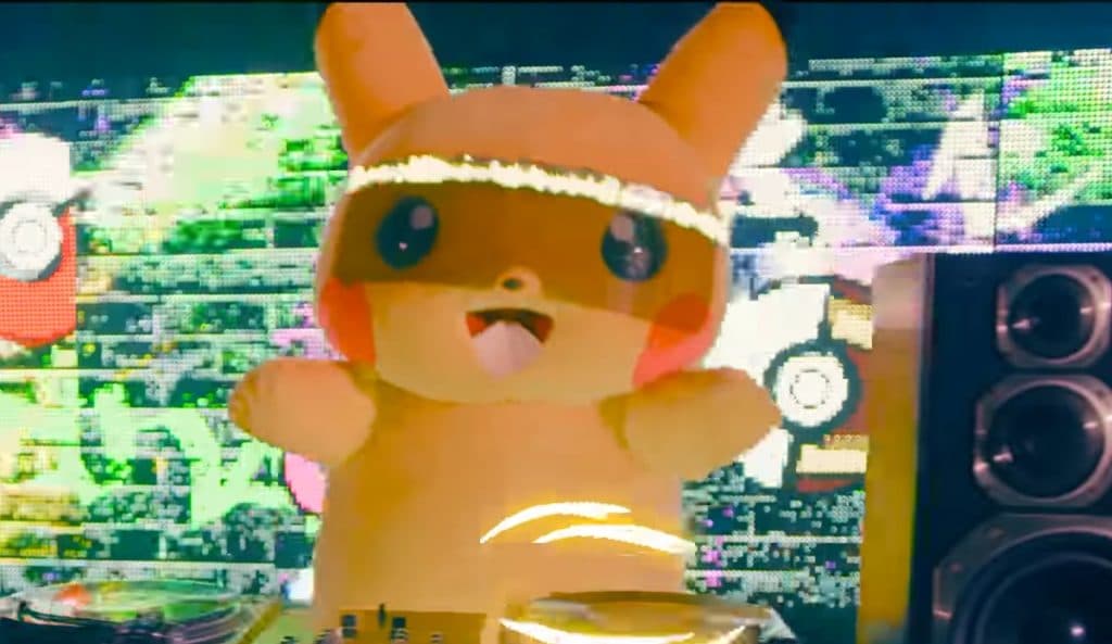 "DJ Pikachu's shock "Lightning