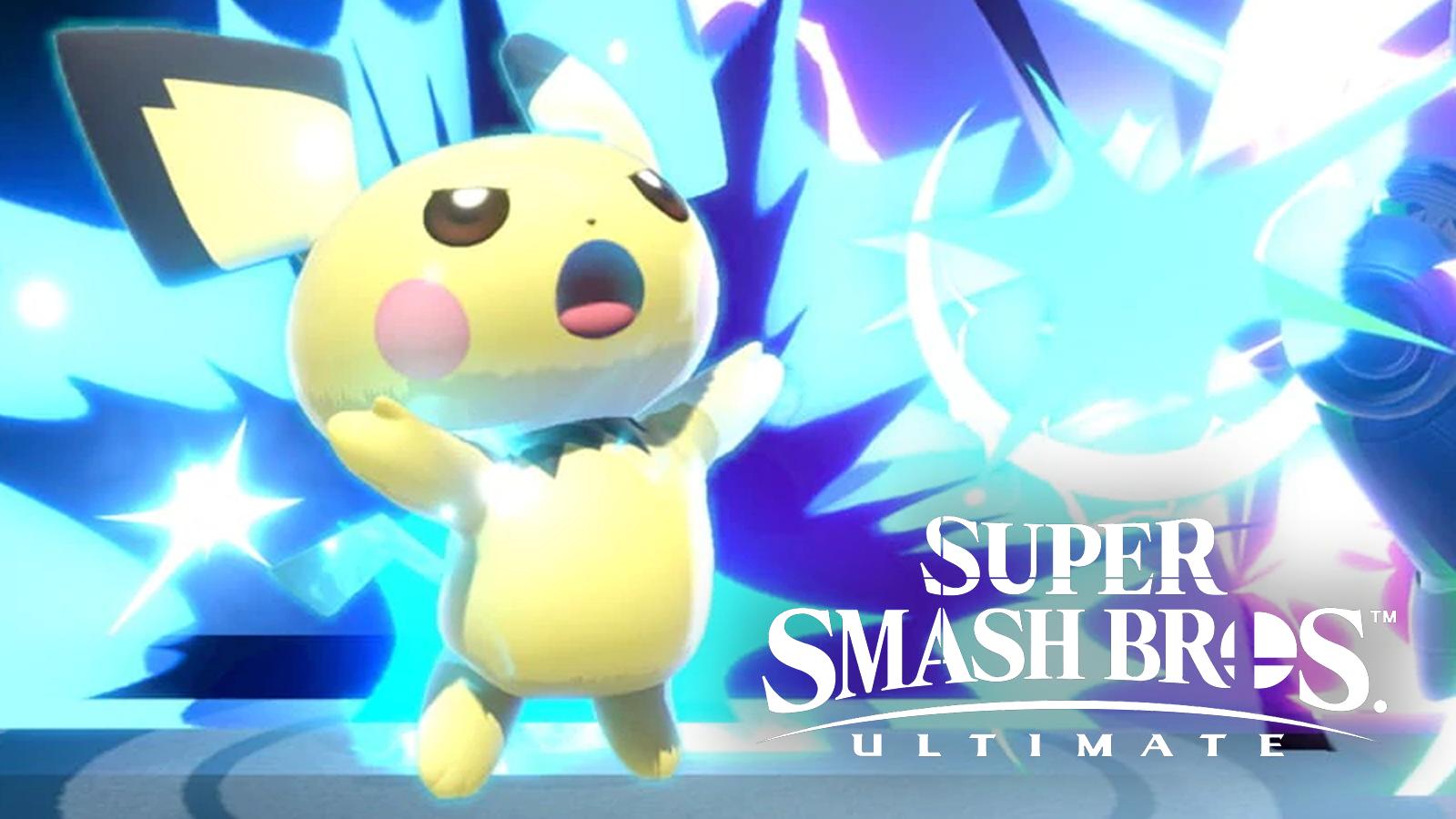 Pichu battles in Super Smash Bros Ultimate update 11.0.0 patch notes.