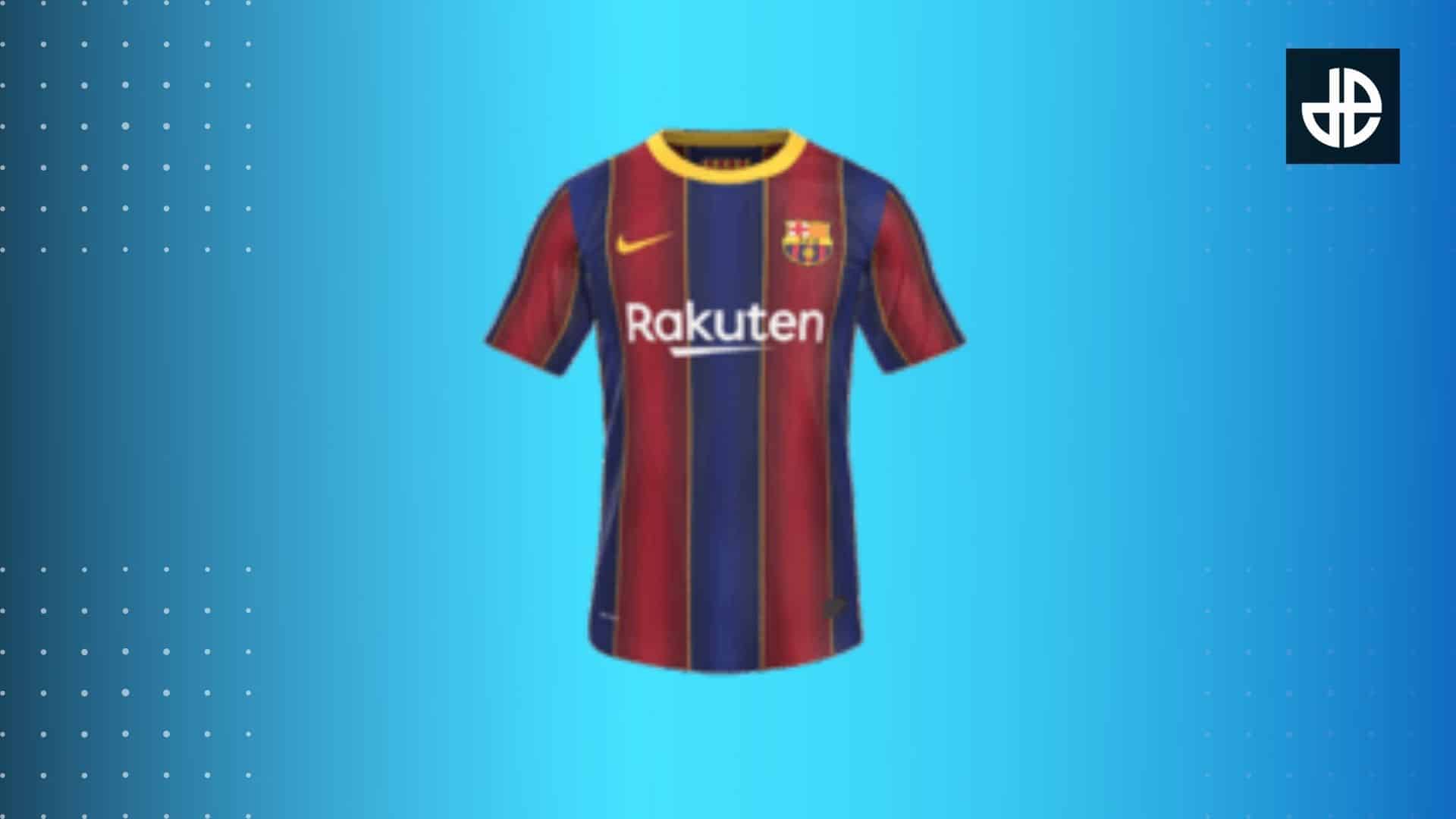 Barcelona home kit FIFA 21