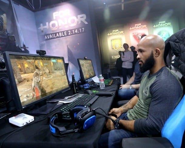 Demetrious Johnson playing for honor