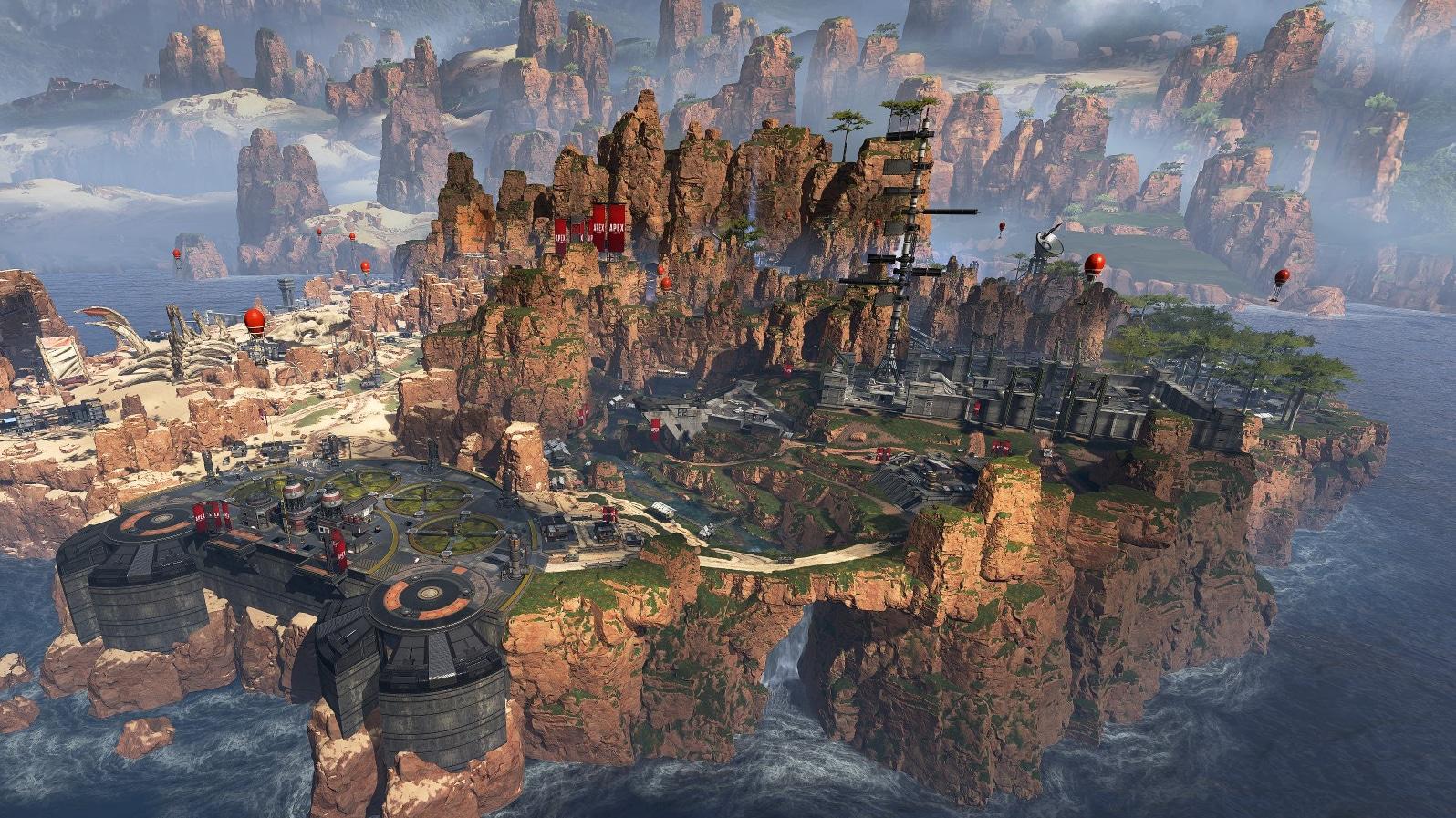 Apex Legends Kings Canyon map