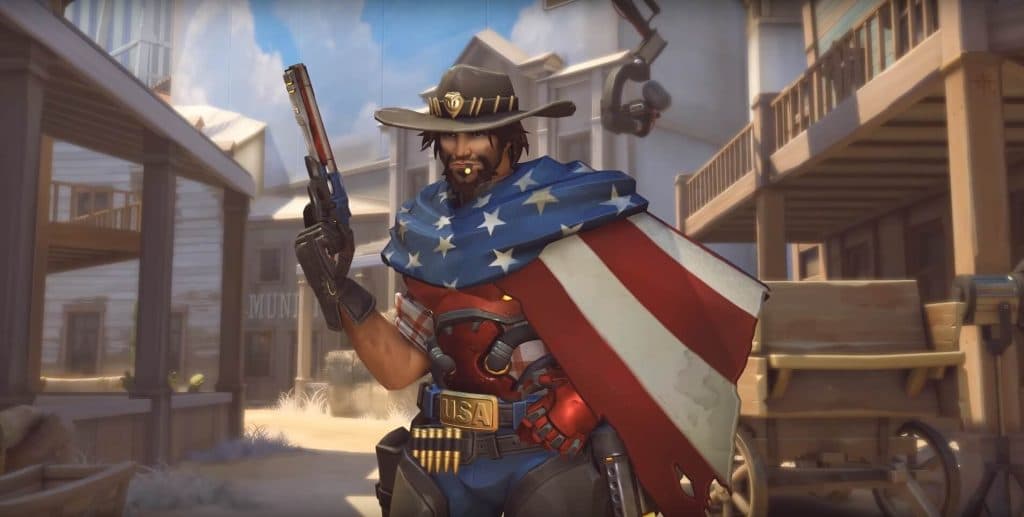 McCree gameplay in Overwatch