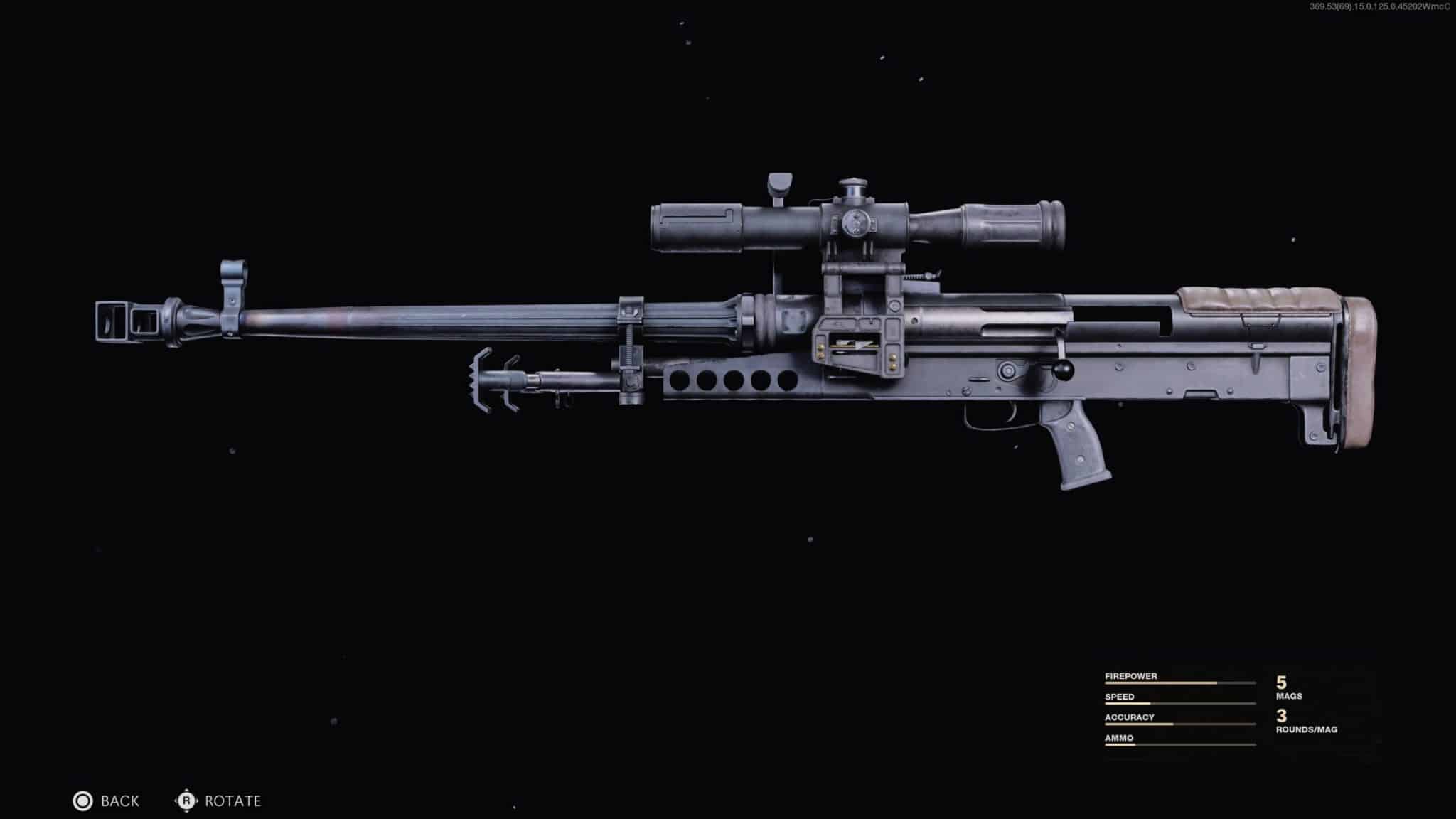 New ZRG sniper rifle in black ops cold war and warzone