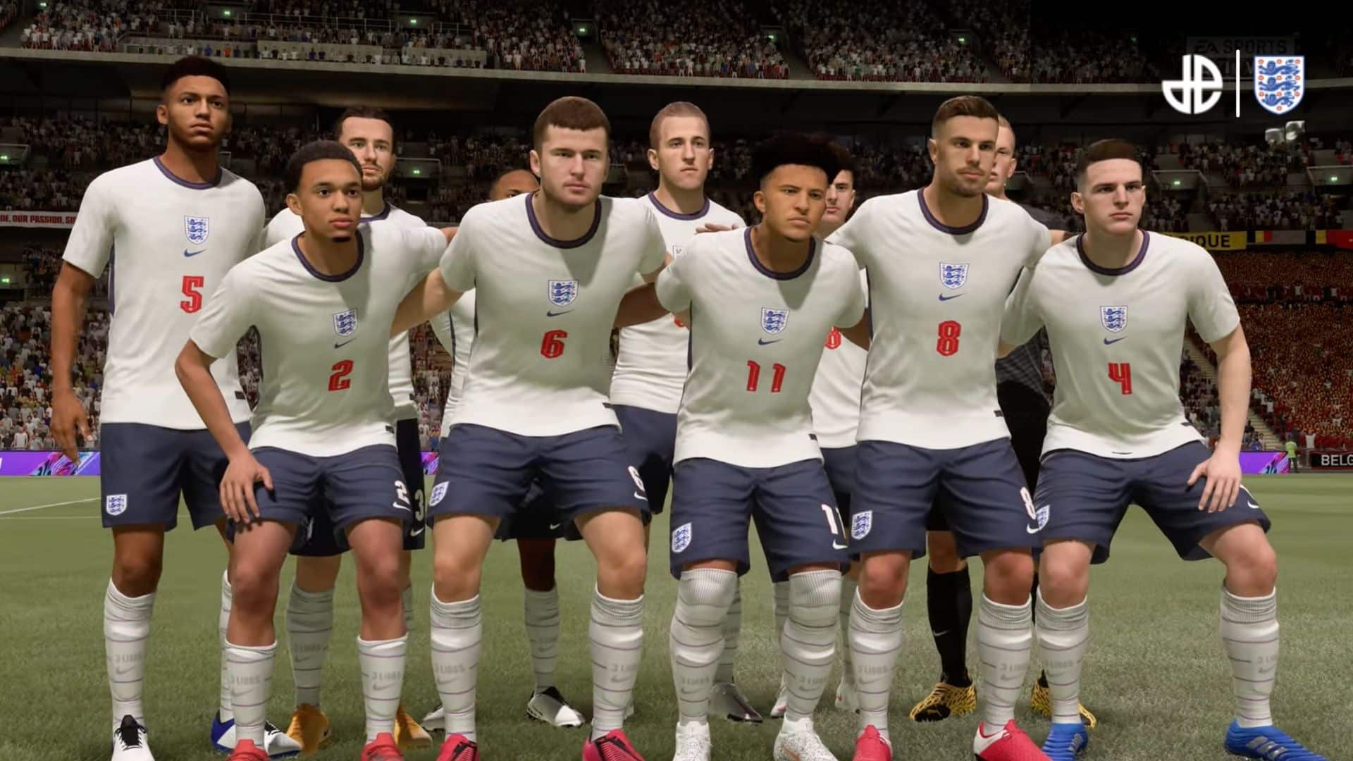 England team in fifa 21