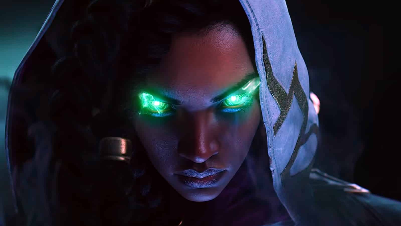 Senna appears in the League of Legends cinematic universe movie television.