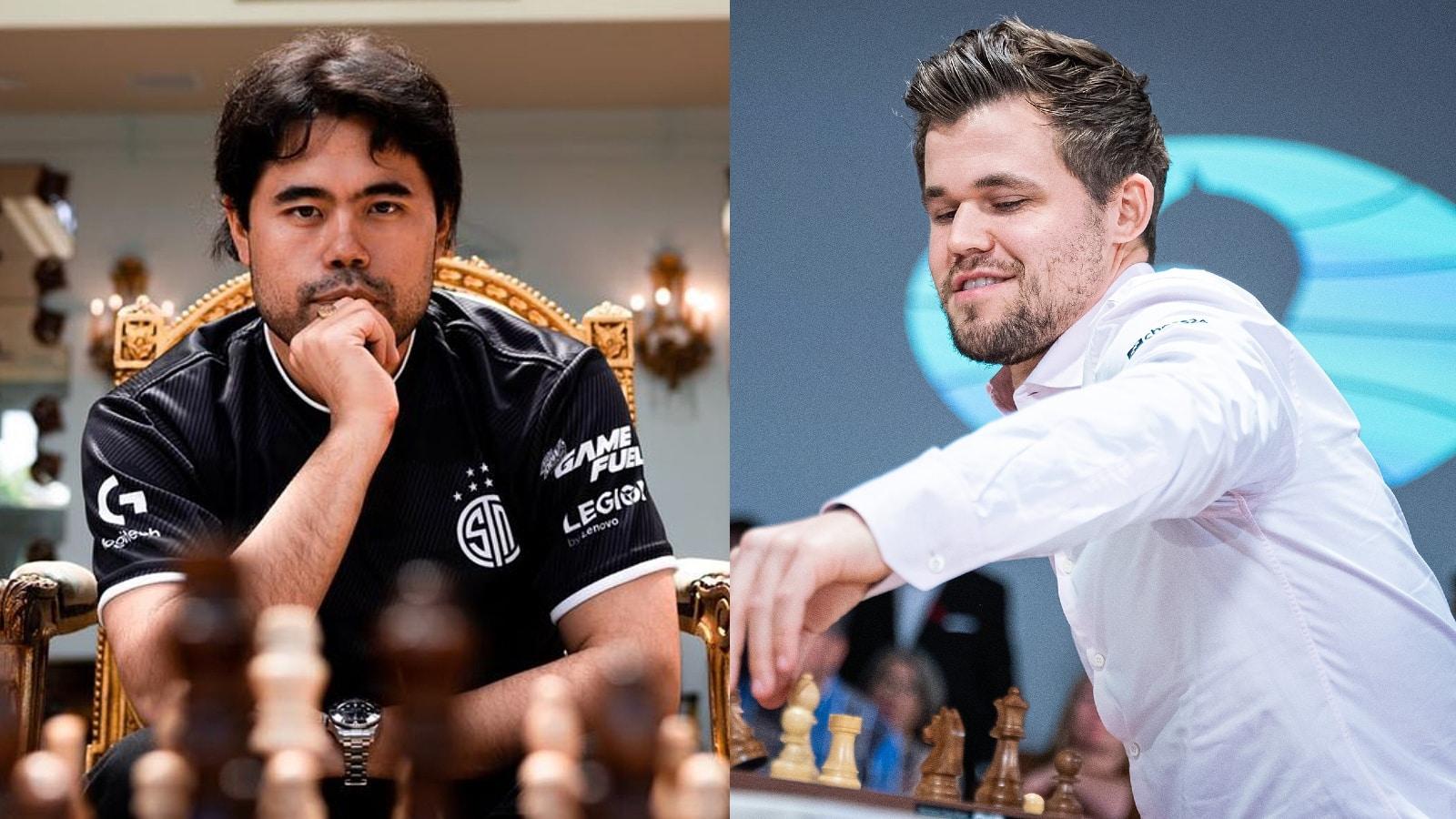 Chess master GMHikaru explains why Magnus Carlsen is slightly better than  him