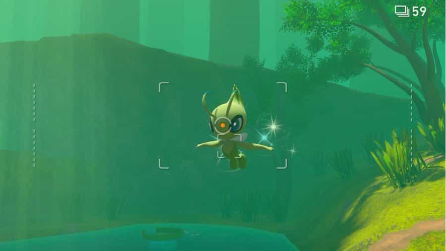 Celebi in new Pokemon snap