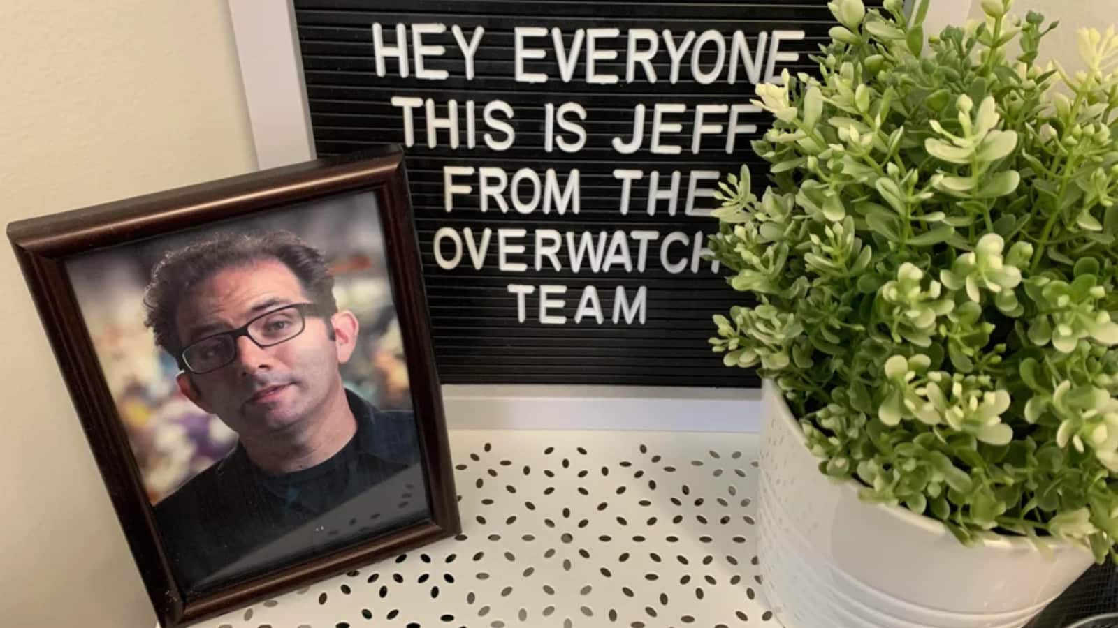 Overwatch fans honor Jeff Kaplan