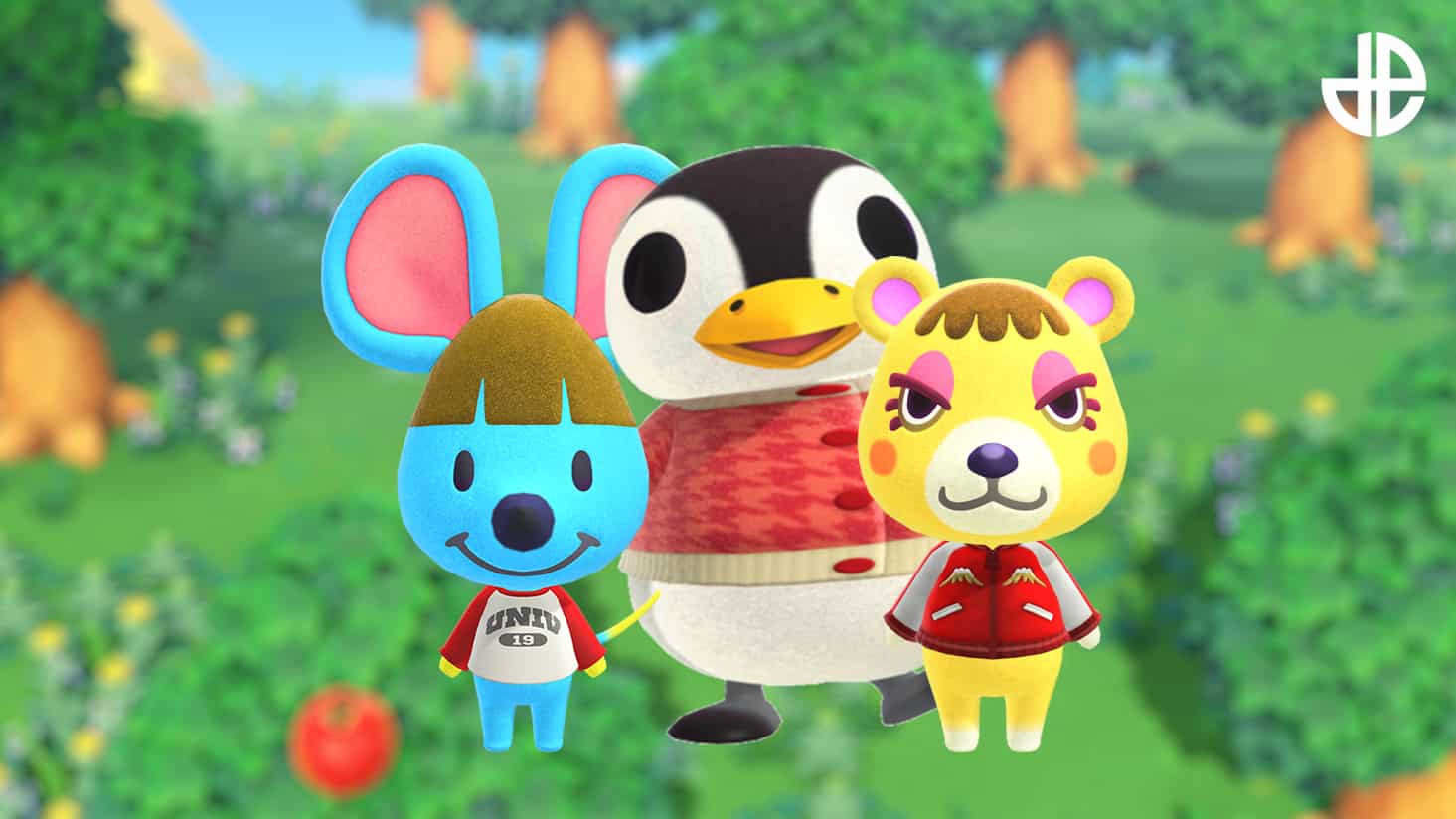 A group of Animal Crossing villagers