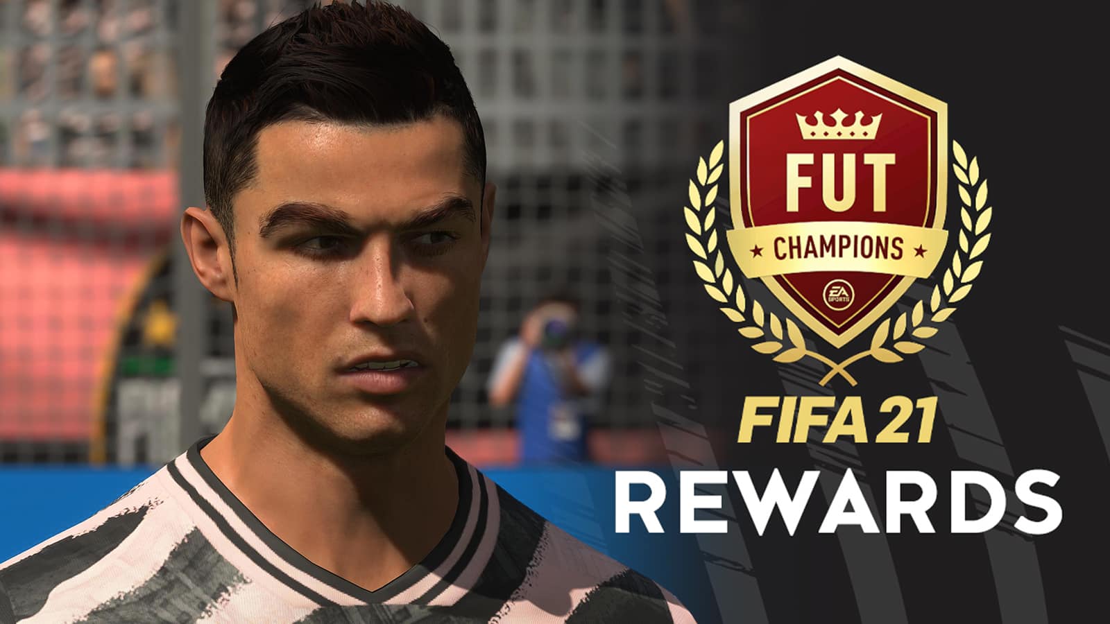 Cristiano Ronaldo in new TOTS Team of the Season replacing TOTW cards in FUT Champs Weekend League rewards.