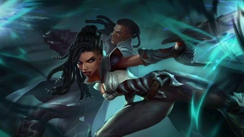 Senna and Lucian in LoL