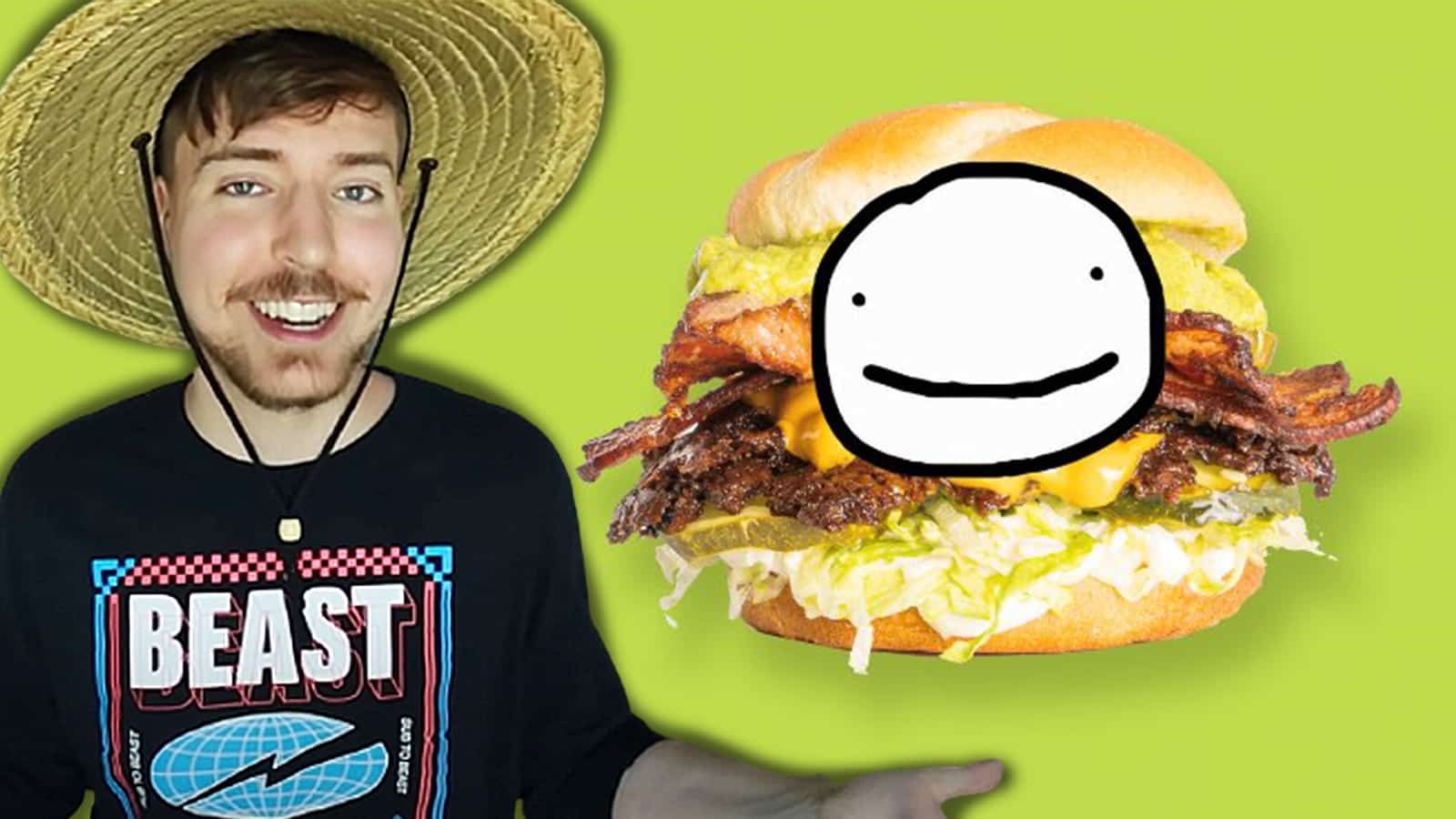 Dream announces burger MrBeast Burger