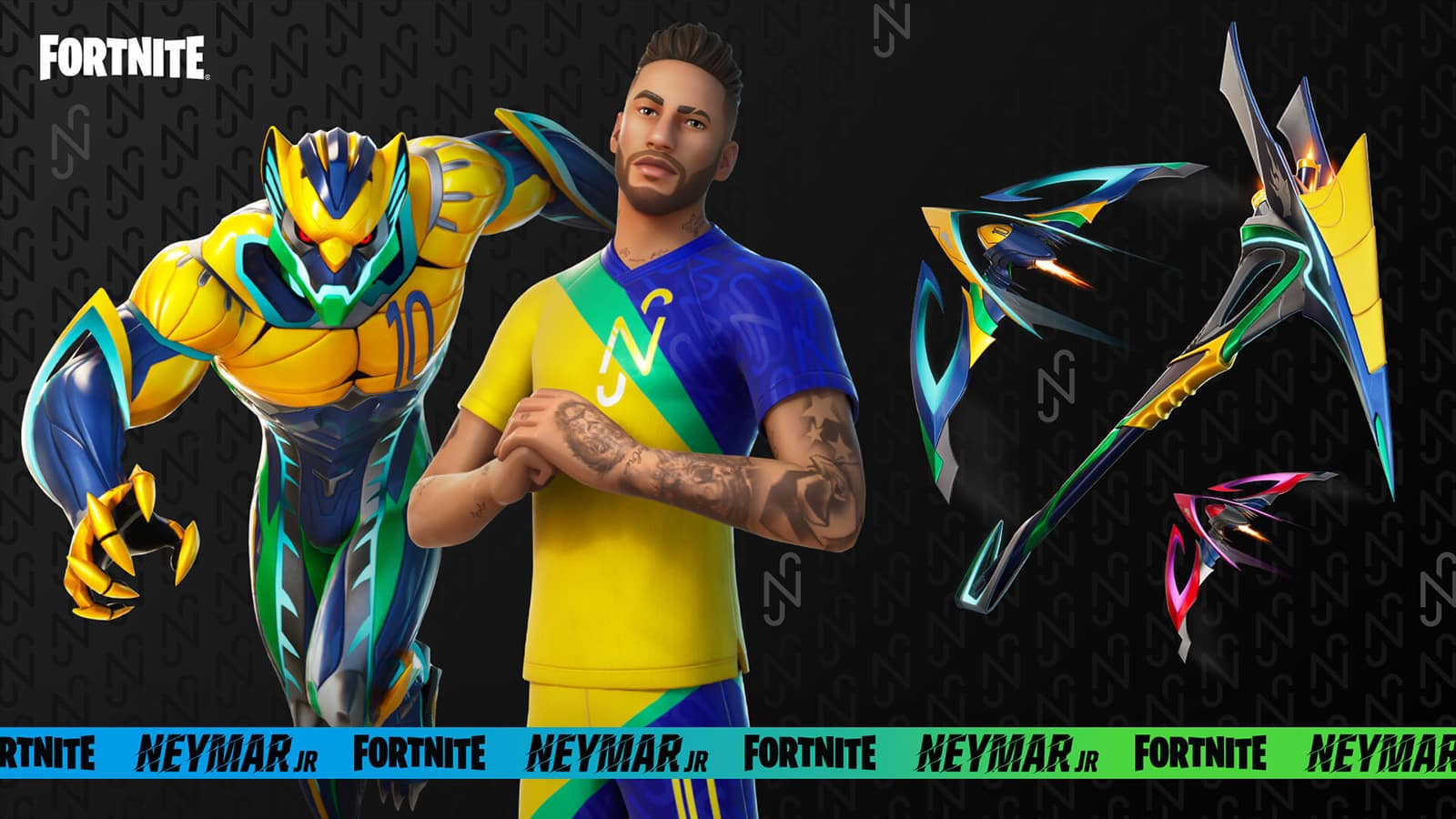 Fortnite Neymar Jr Exhibition Styles