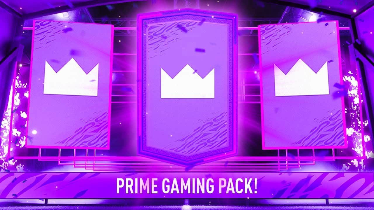 Twitch Prime Gaming FIFA 22 Packs.