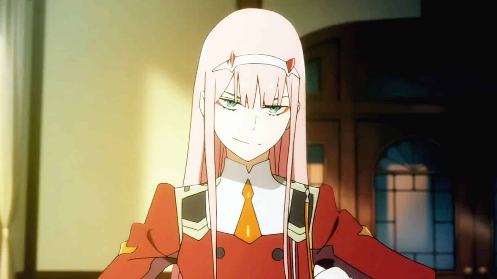 Zero Two from the Darling in the Franxx anime