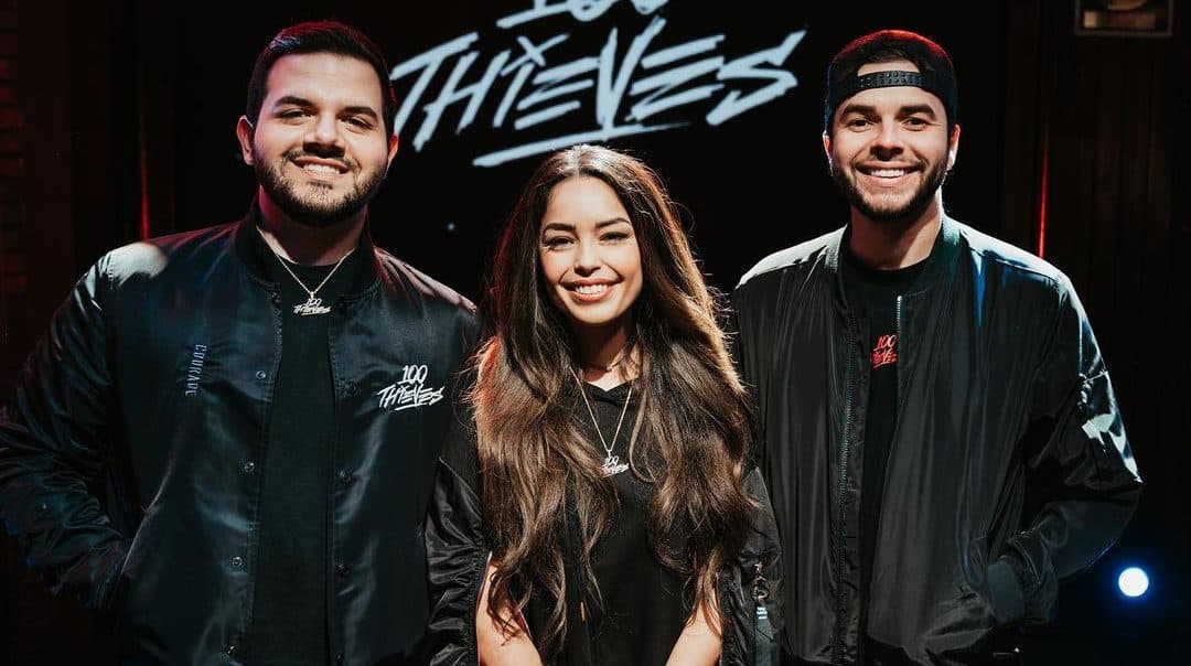Nadeshot Valkyrae and CouRage 100 Thieves co owners