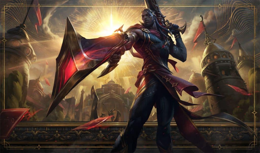 LoL bot laner Lucian will get his eleventh skin when the "Arcana" set drops.