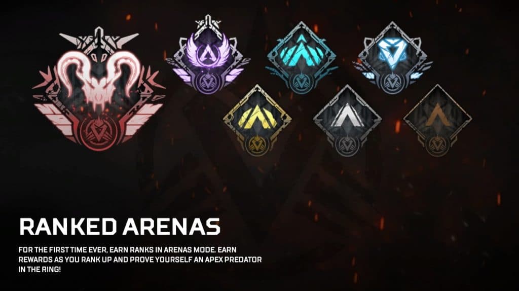 Apex Legends ranked arenas badges