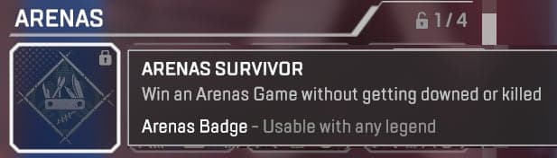Apex Legends Survivor badge