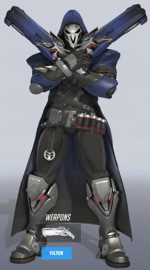 Overwatch Reaper Midnight skin
