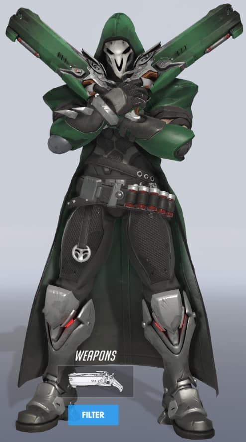 Overwatch Reaper Moss skin