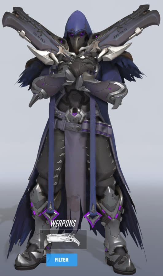 Overwatch Reaper Nevermore skin