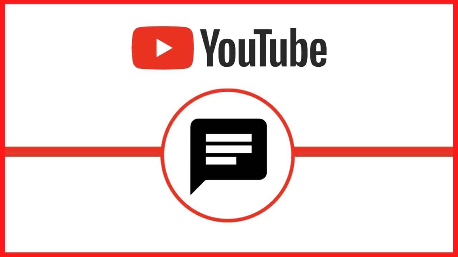 YouTube chat graphic