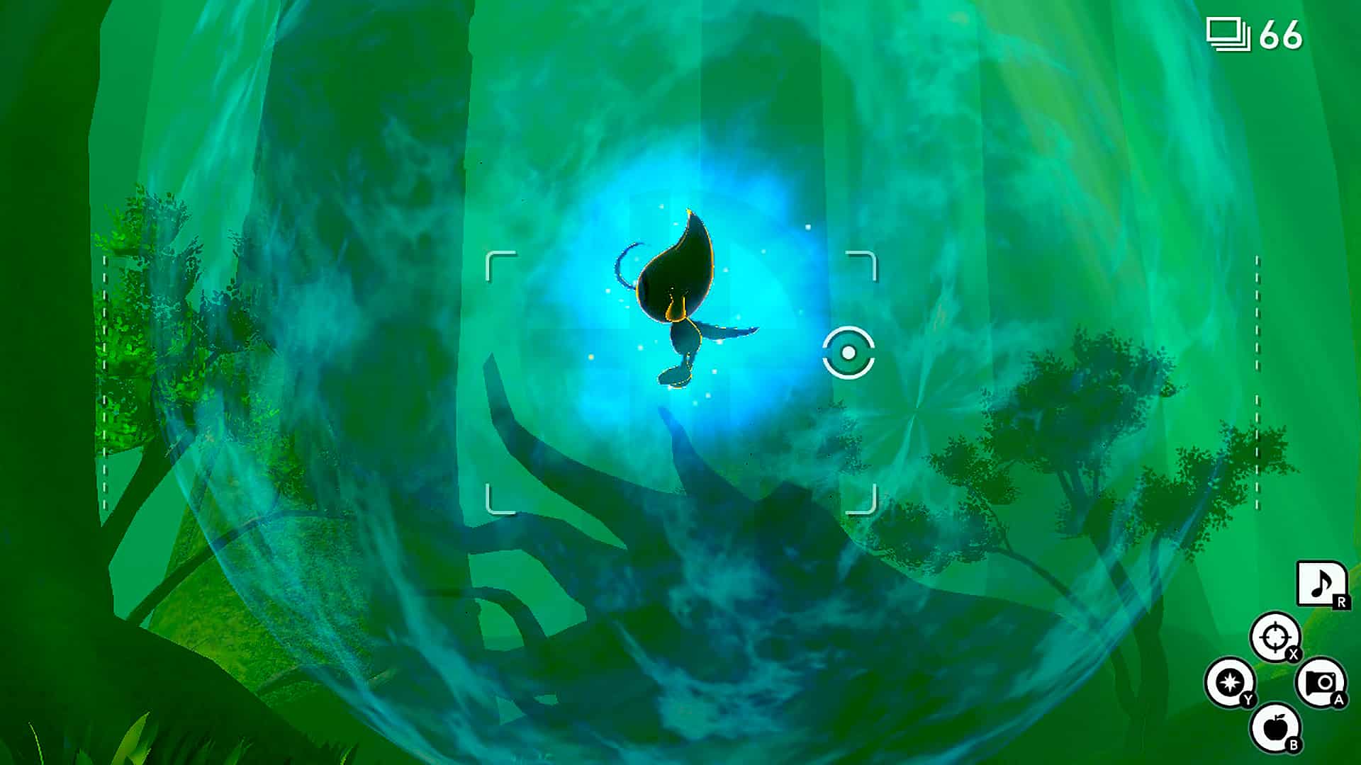Celebi Illumina Orb in New Pokemon Snap
