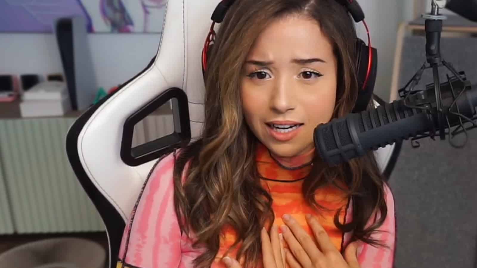 Pokimane grossed out by vulgar message left by viewer