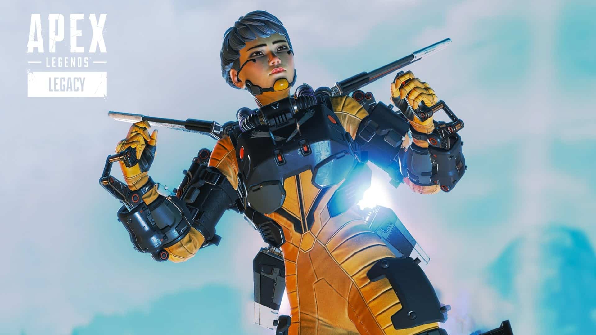 Valkyrie hovering in Apex Legends