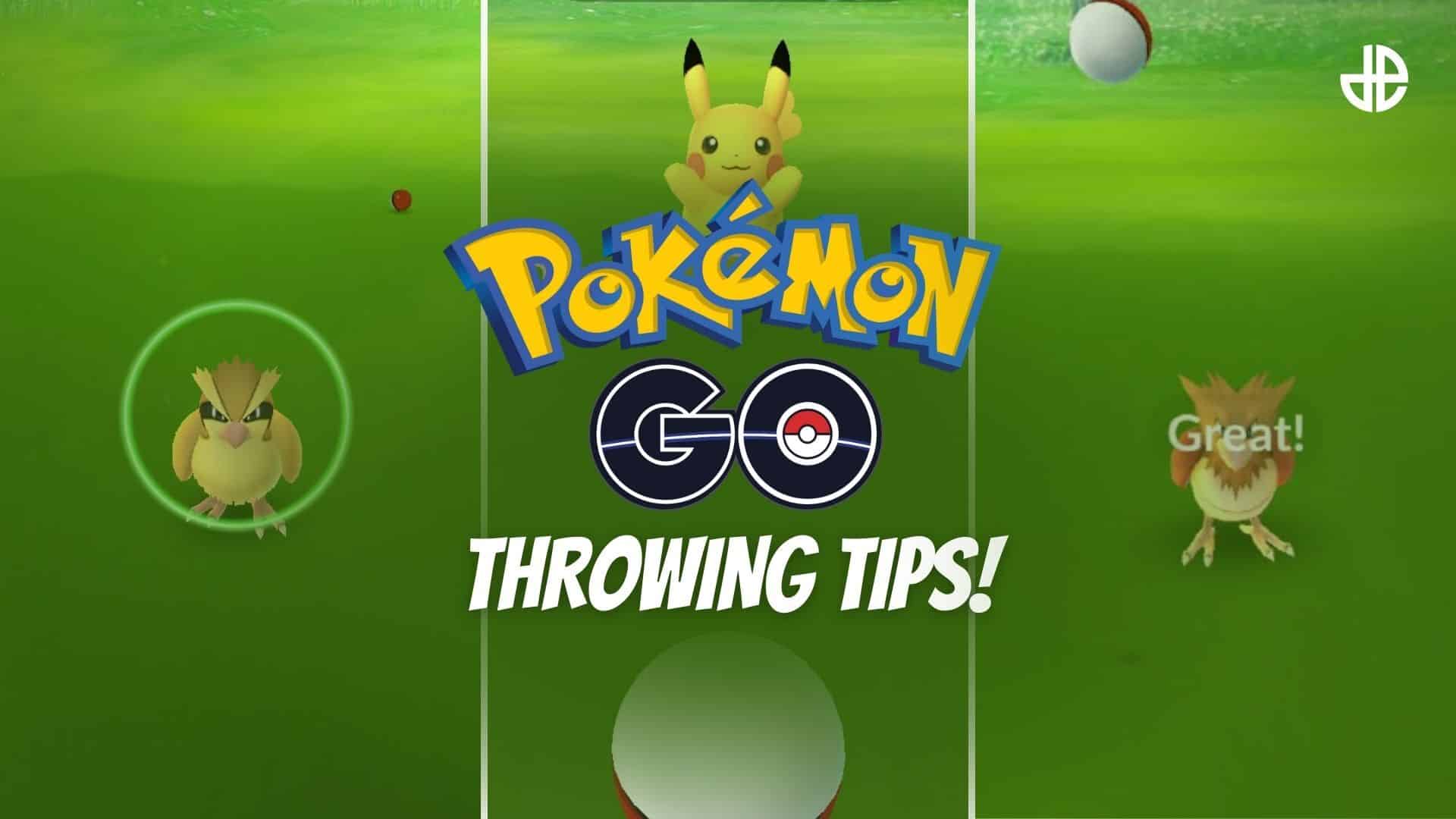 Pokemon Go throwing guide