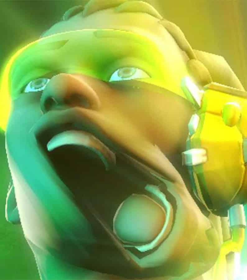 Lucio reacts to being frozen