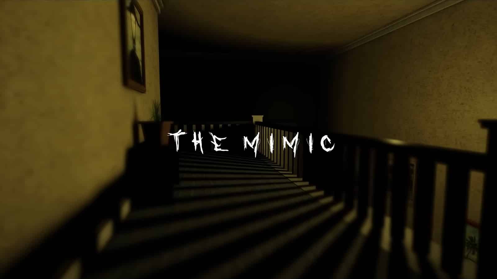 A scary Roblox horror game, The Mimic