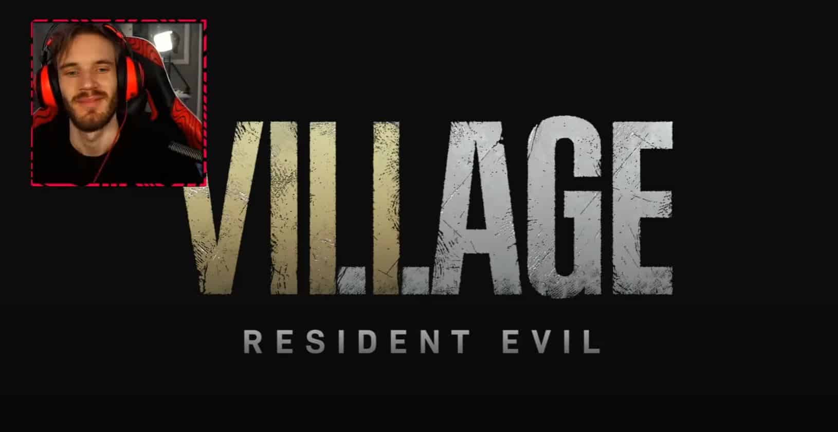 YouTuber PewDiePie reviews Resident Evil Village