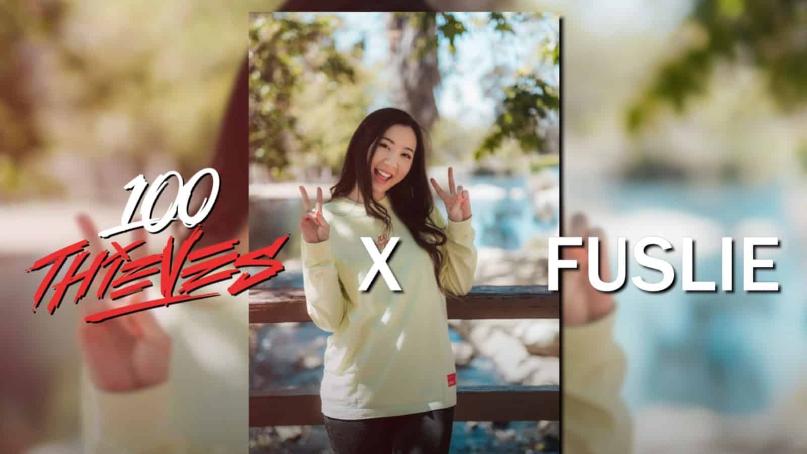 Fuslie joins 100 Thieves