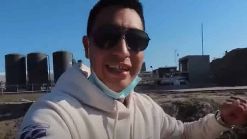 Loco Vlogs films himself breaking into SpaceX