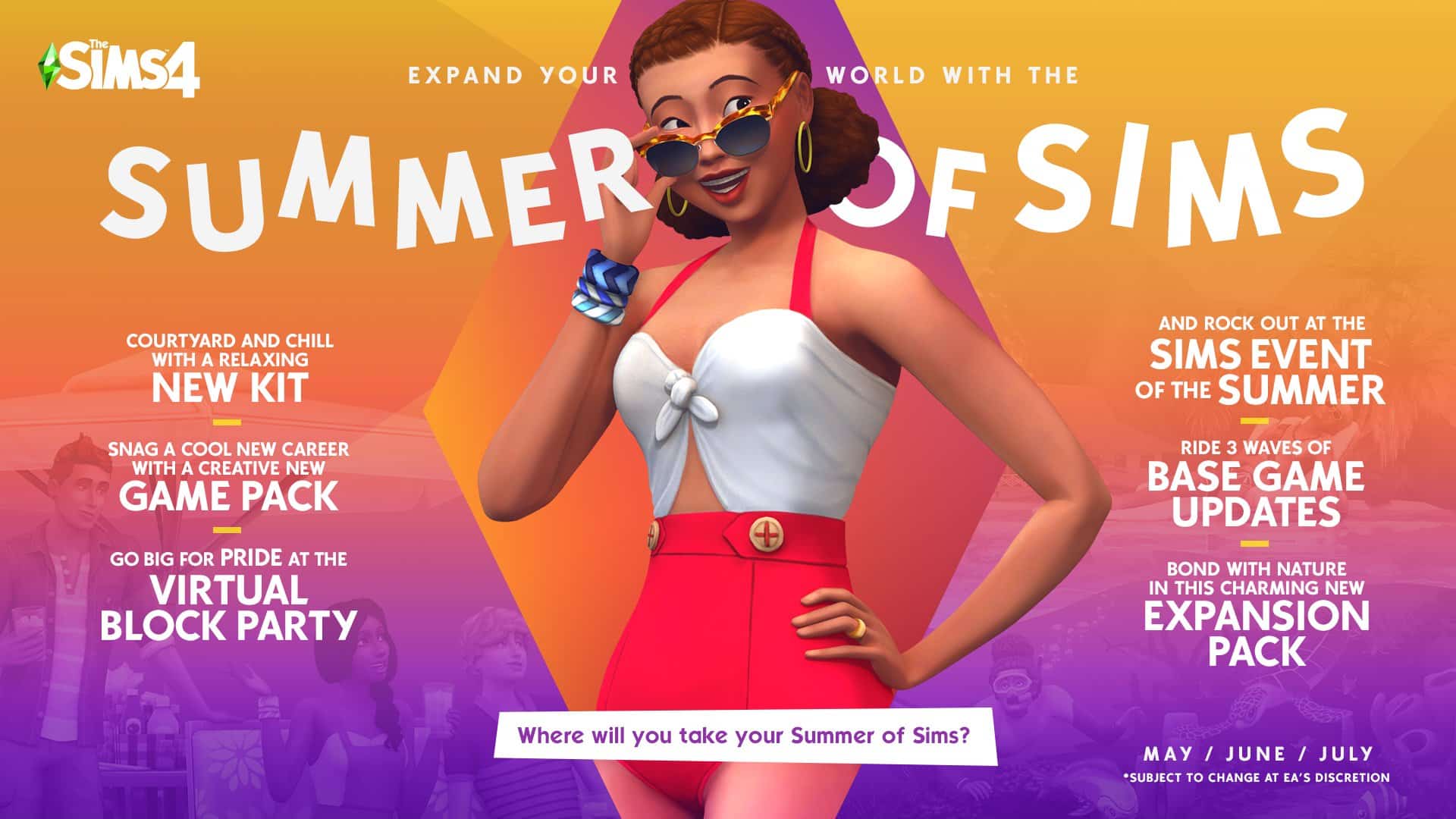 Summer of Sims expansion